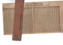 Indlæs billede til gallerivisning Gamle skoleskemaer med og uden reklame