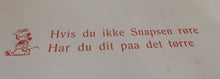 Indlæs billede til gallerivisning Gamle hagesmække fra 1940´erne med skøre tekster