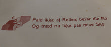 Indlæs billede til gallerivisning Gamle hagesmække fra 1940´erne med skøre tekster
