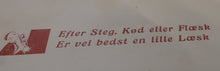 Indlæs billede til gallerivisning Gamle hagesmække fra 1940´erne med skøre tekster