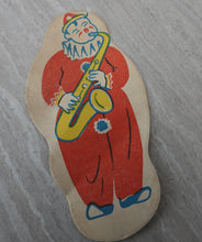 Indlæs billede til gallerivisning Festpynt med klovne 1940´erne