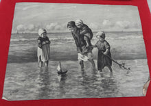 Indlæs billede til gallerivisning Billeder af børn ved stranden eller mor og barn