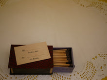 Indlæs billede til gallerivisning Gamle tændstiksæsker