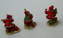 Indlæs billede til gallerivisning Julefigurer med glimmer på