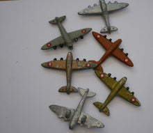 Indlæs billede til gallerivisning Bly og tin fly 1930´erne mellem 6 og 7 cm