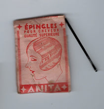 Indlæs billede til gallerivisning Gamle hårnåle i poser forskellige slags