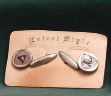 Indlæs billede til gallerivisning Gamle manchet eller skjorte knapper 1940-1960