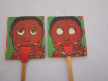 Indlæs billede til gallerivisning Forskellige ansigter fra 1940´erne, der kan blinke med øjnene mm