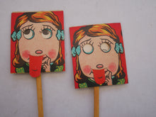 Indlæs billede til gallerivisning Forskellige ansigter fra 1940´erne, der kan blinke med øjnene mm