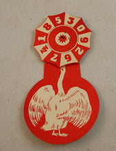 Indlæs billede til gallerivisning Lykkehjul fra 1940´erne af pap