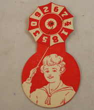 Indlæs billede til gallerivisning Lykkehjul fra 1940´erne af pap