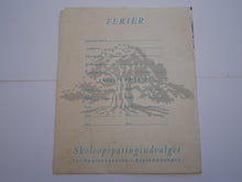 Indlæs billede til gallerivisning Gamle skoleskemaer med og uden reklame