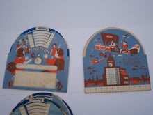 Indlæs billede til gallerivisning Gamle skoleskemaer med og uden reklame