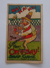 Indlæs billede til gallerivisning Gammelt kortspil "OH I SAY" Snap game