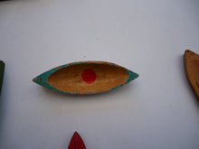 Indlæs billede til gallerivisning Træbåde fra 1940´erne 6 - 23 cm