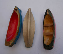 Indlæs billede til gallerivisning Træbåde fra 1940´erne 6 - 23 cm