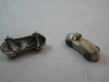 Indlæs billede til gallerivisning Gamle tin racerbiler fra 1930´erne med små hjul (0,6 cm)