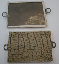 Indlæs billede til gallerivisning Fine gamle serveringsbakker til dukkehus af glas fra 1940´erne