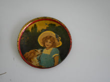 Indlæs billede til gallerivisning Gamle dukke tallerkner, fade, kopper mm i metal 1930-1950´erne