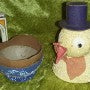 Indlæs billede til gallerivisning Flot påskekylling til slik (Candycontainere) anno 1940