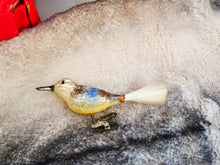 Indlæs billede til gallerivisning Fine gamle fugle glaspynt til juletræ forskellige farver