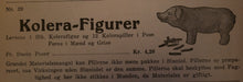 Indlæs billede til gallerivisning Kolera figurer mand eller gris
