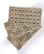 Indlæs billede til gallerivisning Lotto spil fra 1940´erne
