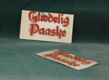 Indlæs billede til gallerivisning Hilsen Glædelig påske / pinse på karton
