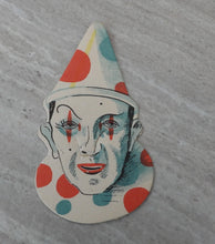 Indlæs billede til gallerivisning Festpynt med klovne 1940´erne
