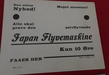 Indlæs billede til gallerivisning Gammel reklame Thors knaldhammer eller Japansk flyvemaskine
