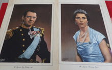 Indlæs billede til gallerivisning Farvebilleder af Frederik IX og Dronning Ingrid
