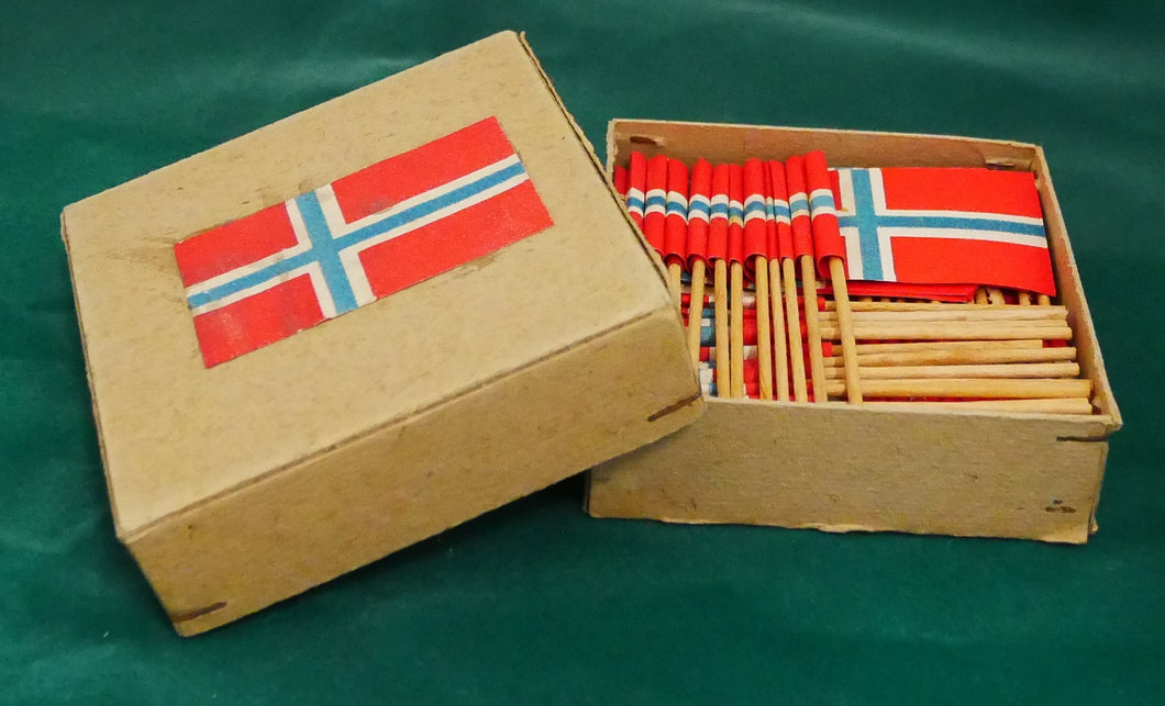 Gamle norske lagkageflag