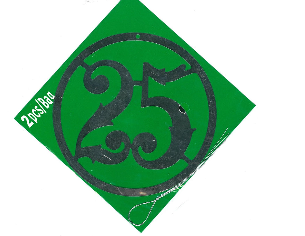 Sølv cirkel 25