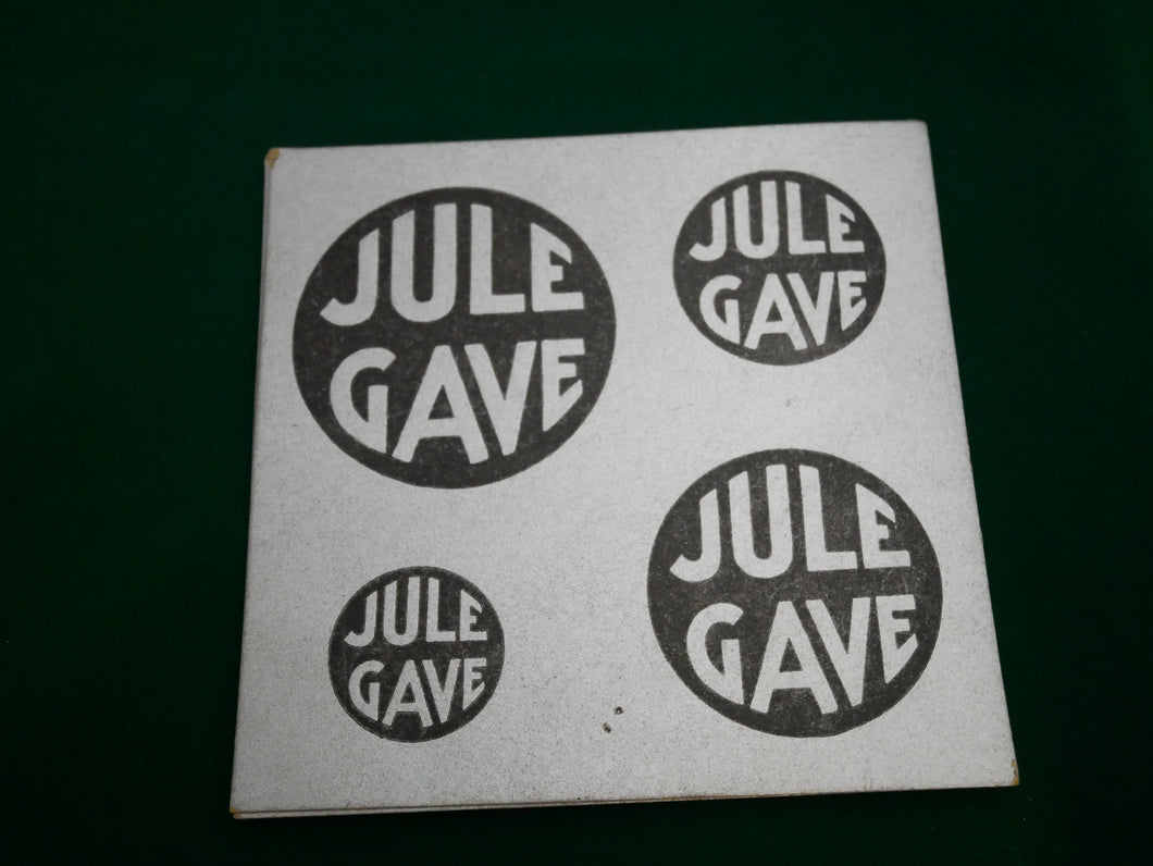 Pap mærker julegave 1940