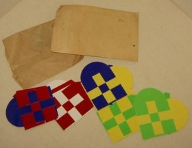 5 gamle Julehjerter