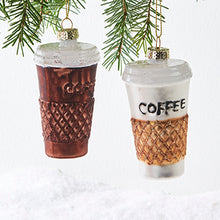 Indlæs billede til gallerivisning Glaspynt jul kaffekrus
