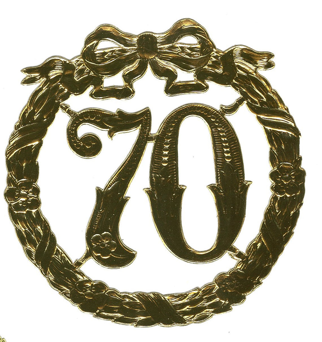 Guld krans 70