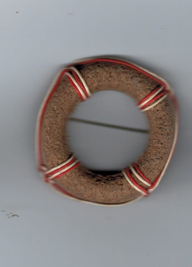 Broche redningskrans