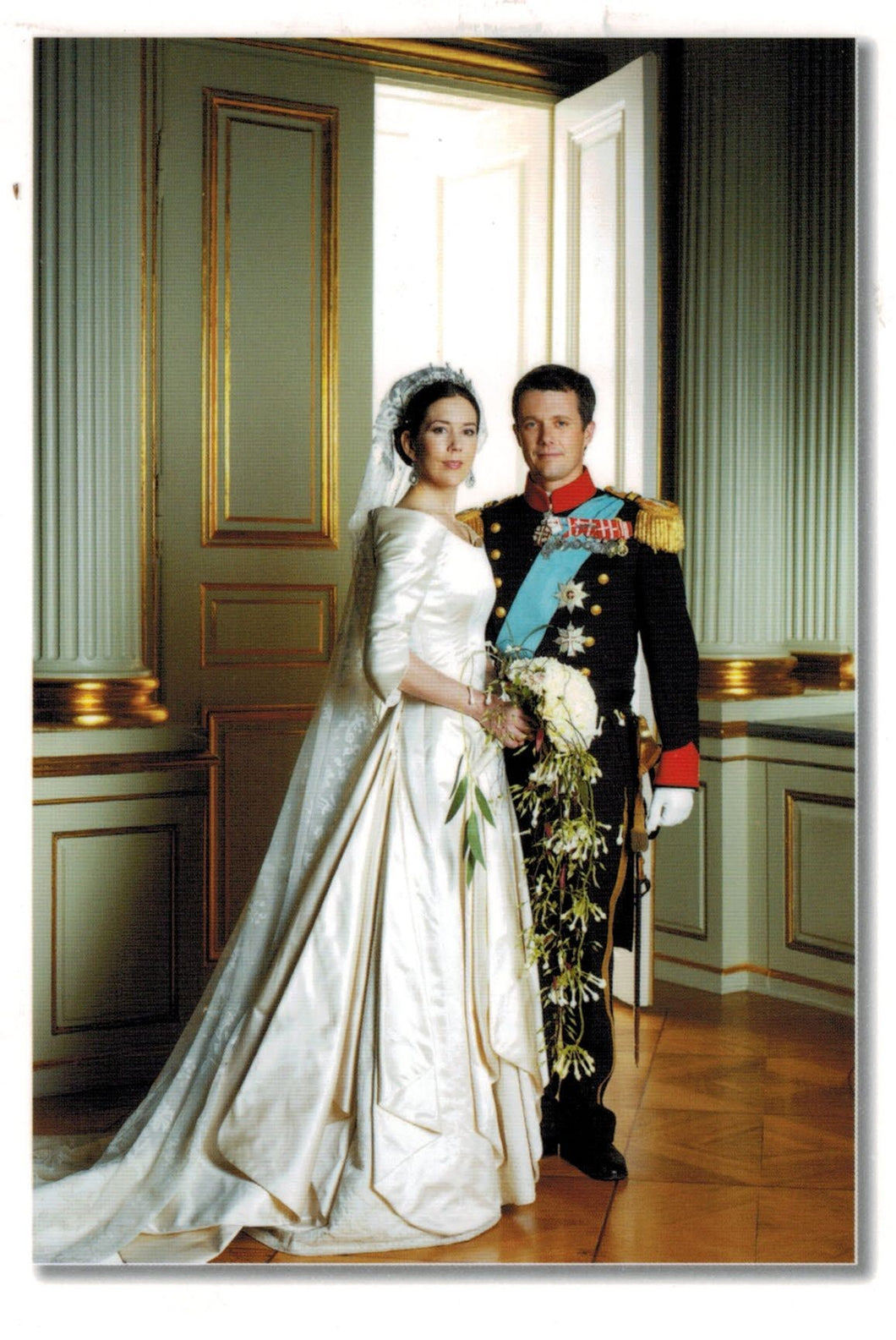 Postkort Kronprinseparrets bryllup 2004