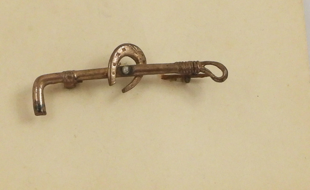 Gammel broche ridepisk