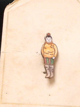 Indlæs billede til gallerivisning Broche med folk af metal
