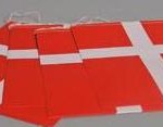 Indlæs billede til gallerivisning Flagguirlande danske flag A4
