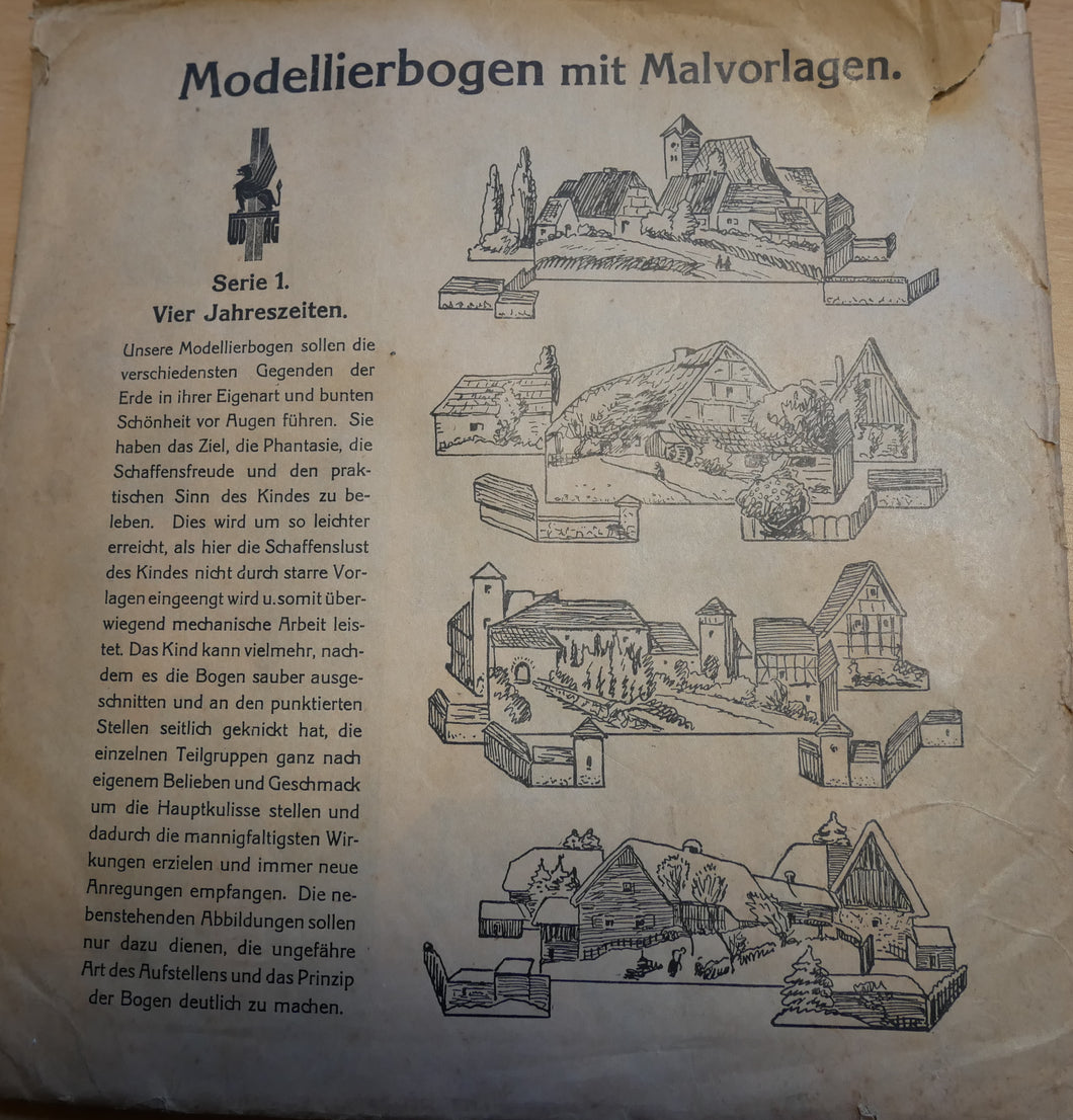 Modelleringsark med tegninger til farvelægning (oversat)