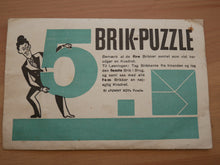 Indlæs billede til gallerivisning &quot;T&quot; puzzle fire stykker eller Brik-Puzzle
