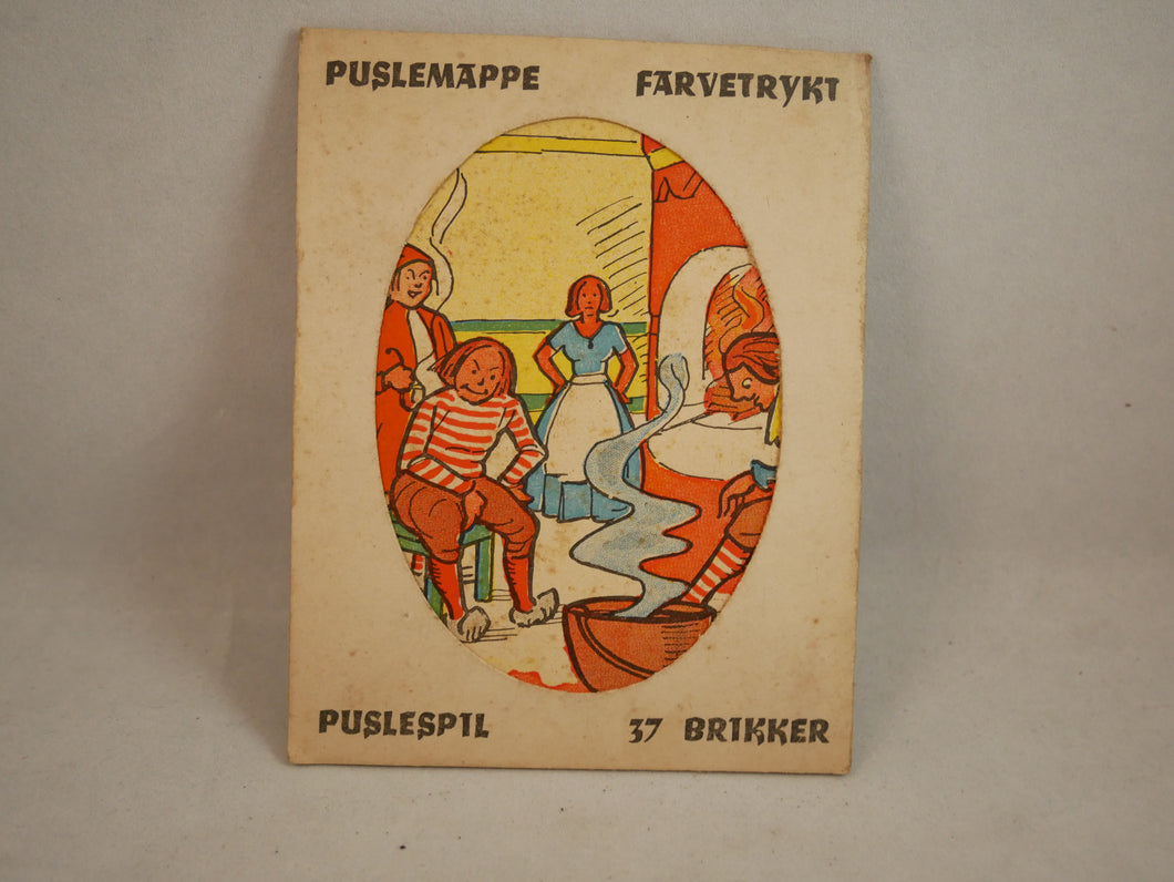 Gammel puslemappe køkken