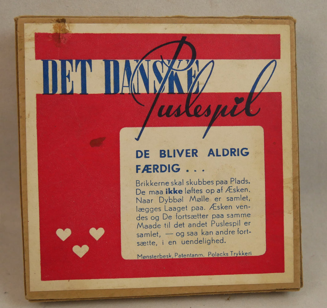 Det danske puslespil spøg og skæmt