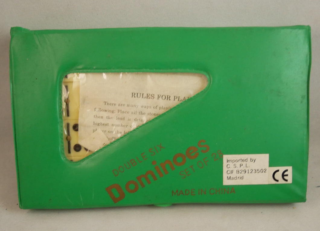 Gamle domino spil