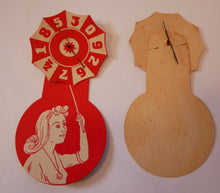 Indlæs billede til gallerivisning Lykkehjul fra 1940´erne af pap

