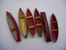 Indlæs billede til gallerivisning Træbåde fra 1940´erne 6 - 23 cm
