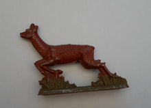 Indlæs billede til gallerivisning Springende hjort eller bison okse gammel bly legetøj
